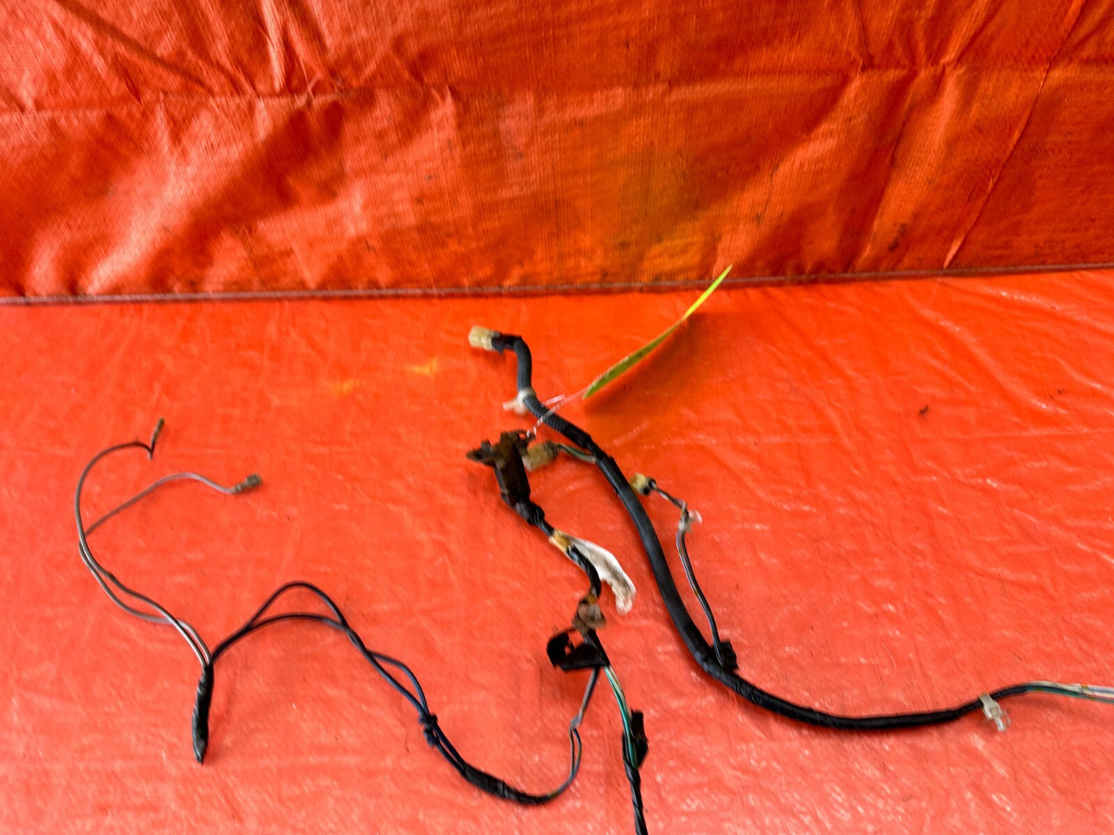 1989 89 HONDA CRX DX SI DRIVER LEFT FRONT DOOR WIRING HARNESS WIRE LOOM 2435