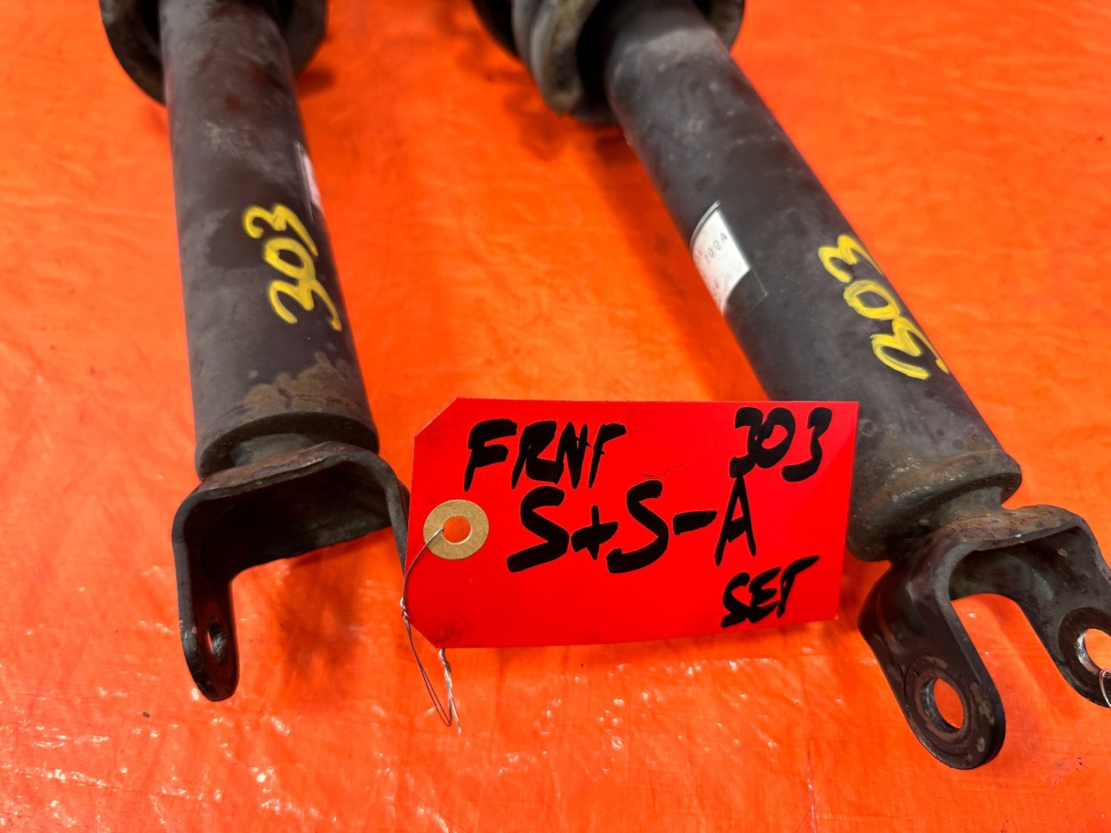 09 11 MAZDA RX8 RX 8   FRONT SHOCKS & SPRINGS LEFT AND RIGHT FACTORY   OEM #3031