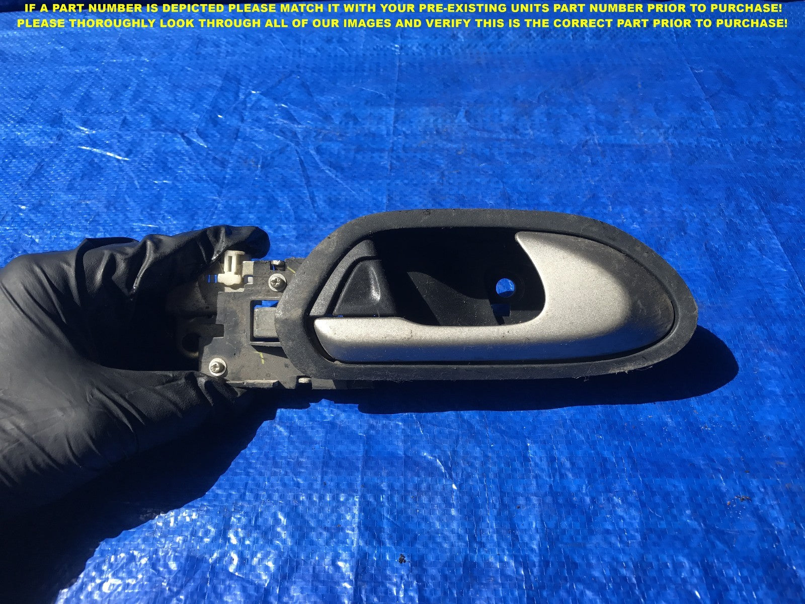 OEM 2006 2007 2008 HONDA CIVIC SEDAN PASSENGER RIGHT REAR INTERIOR DOOR HANDLE0