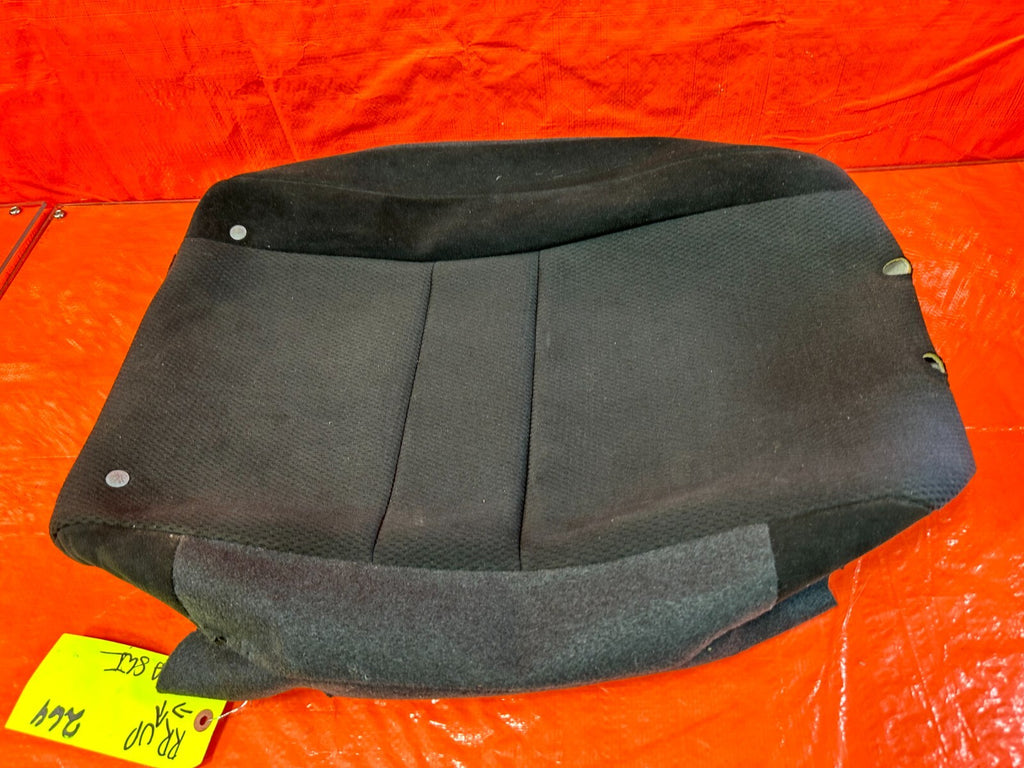 06 08 HONDA CIVIC SI 2D PASSENGER RIGHT REAR UPPER SEAT SKIN WRAP FABRIC OEM 2647