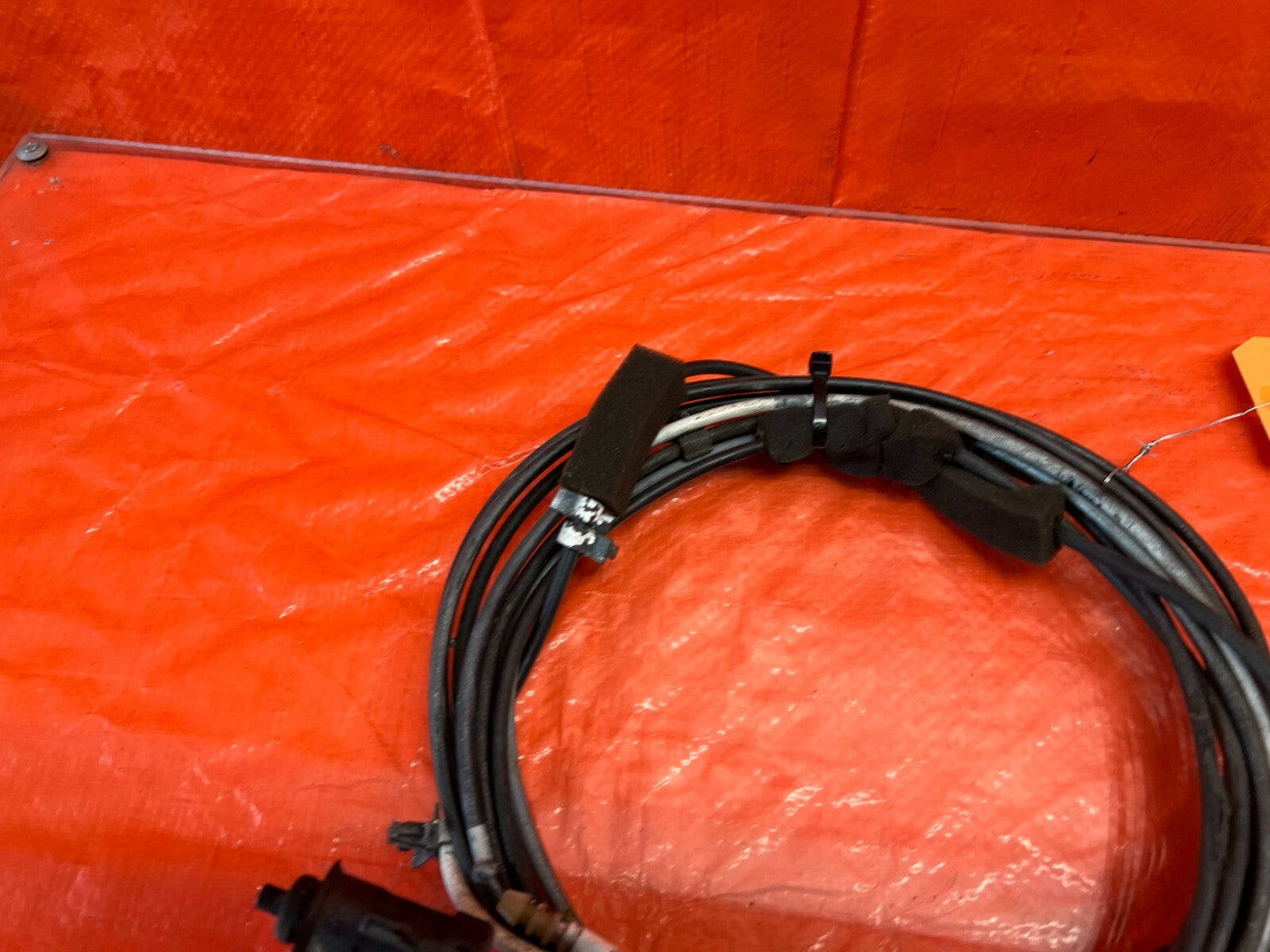 97 01 HONDA PRELUDE   TRUNK & GASOLINE GAS FUEL RELEASE CABLE WIRE   OEM #1207
