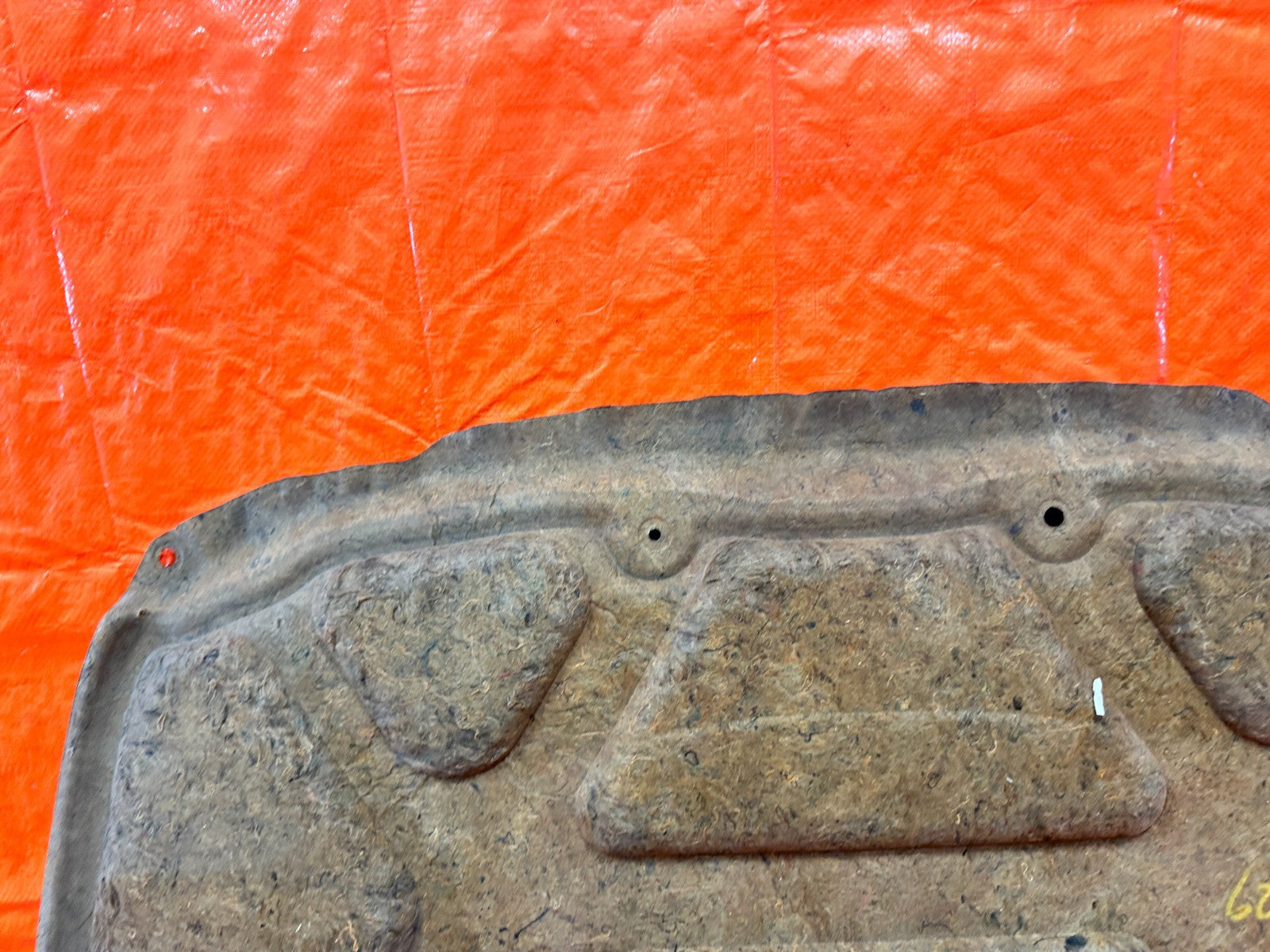 08 15 INFINITI G37 Q60 FRONT HOOD INSULATION LINER PAD MAT OEM #3299