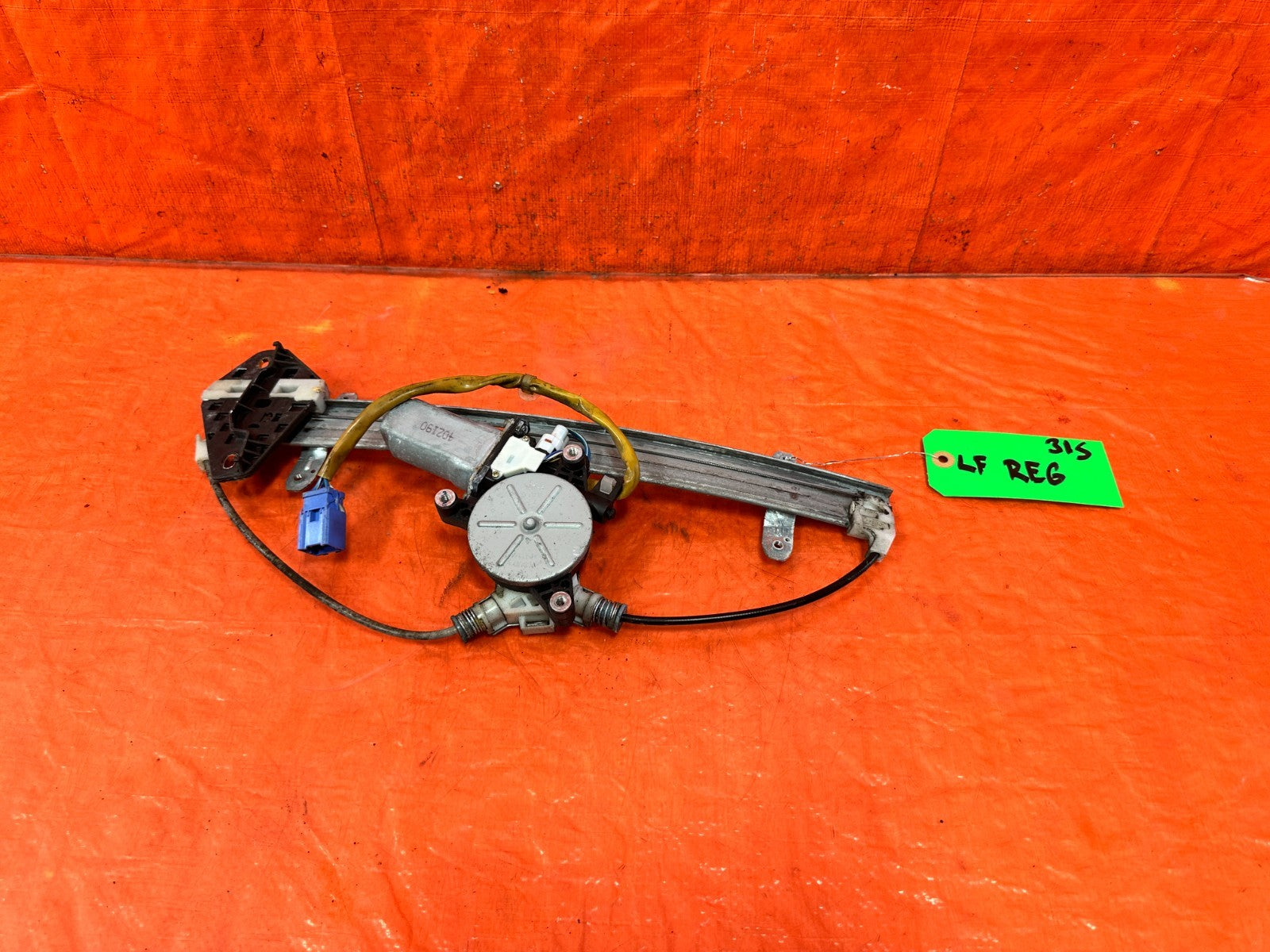 02 06 ACURA RSX   DRIVER LEFT FRONT WINDOW REGULATOR WITH MOTOR OEM FACTORY 3150