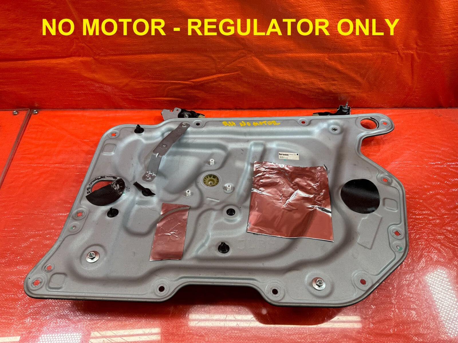 08 15 INFINITI G37 & Q60   PASSENGER RIGHT   WINDOW REGULATOR W/ MOTOR OEM #1900