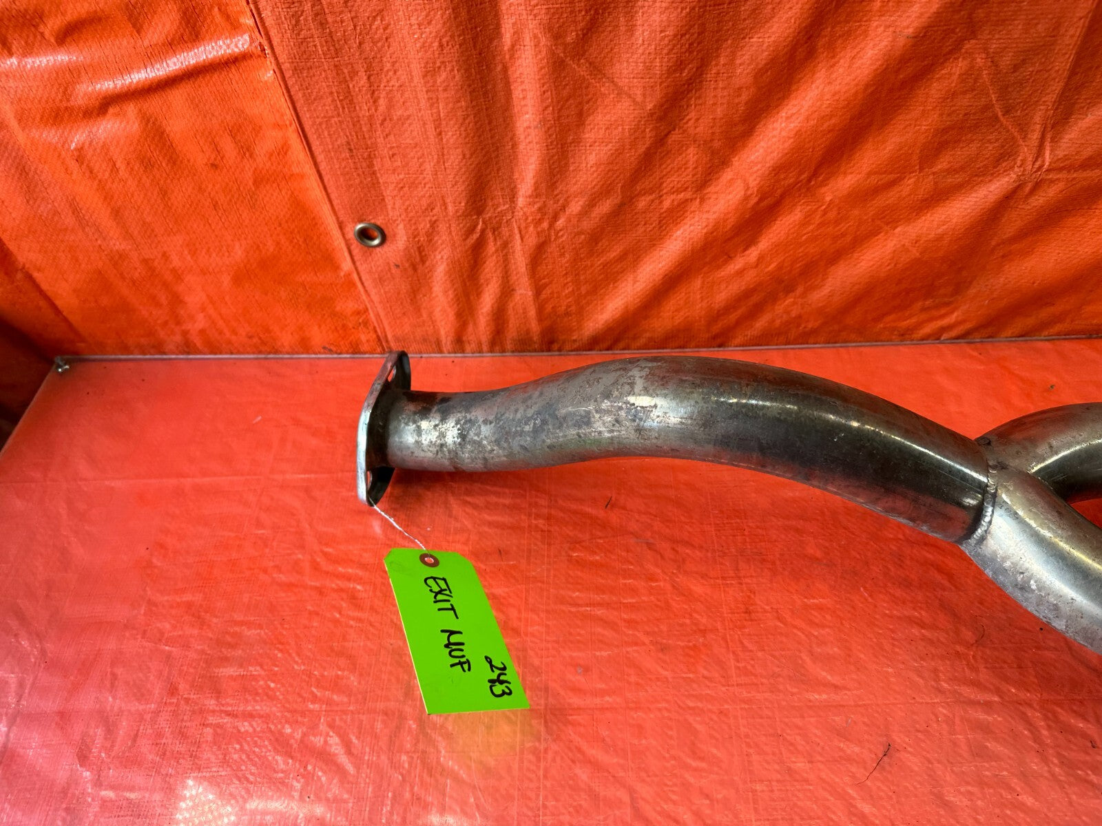 88 91 HONDA CRX   FOSCUSZ BRAND   EXHAUST MUFFLER TAIL PIPE PAN   #2438