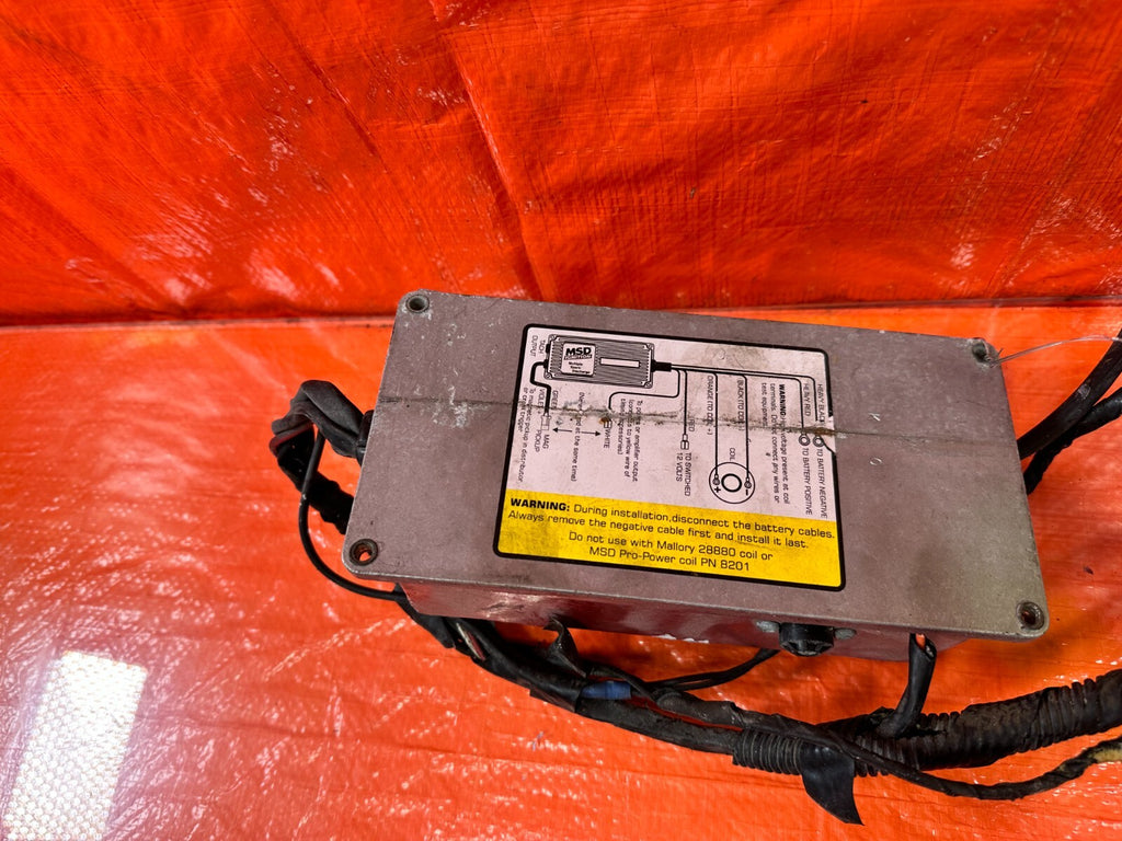 88 91 HONDA CRX   MSD 6AL IGNITION CONTROL   PART 64620   #27710
