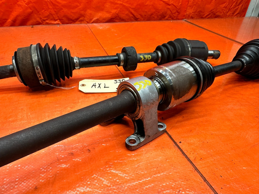 04 08 ACURA TSX 2.4L FRONT CV AXLES AND MIDSHAFT HALF SHAFT OEM #33014