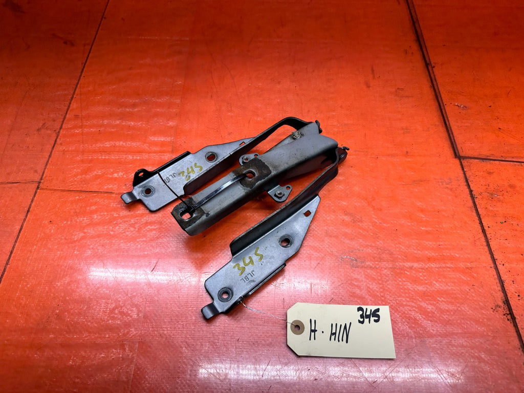 14-15 INFINITI Q50 3.7L AWD FRONT HOOD LID PANEL LEFT RIGHT HINGES SET PAIR OEM0