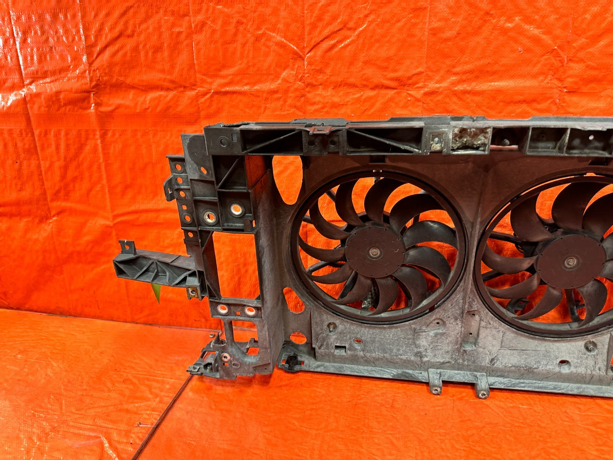 08-15 INFINITI G37 COUPE & - PLASTIC FRONT RADIAOTR SUPPORT W/ FANS - OEM 31115