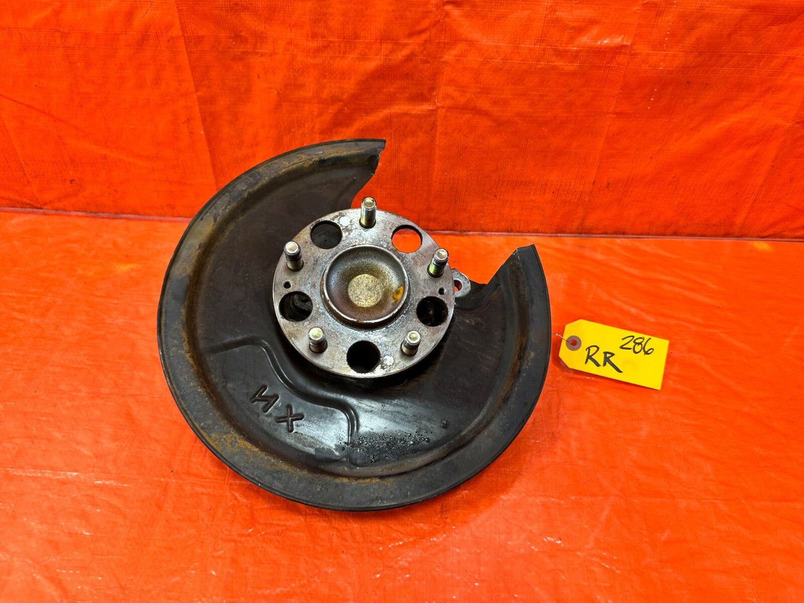 06 11 HONDA CIVIC SI   PASSENGER RIGHT REAR   SPINDLE KNUCKLE HUB   OEM #2860
