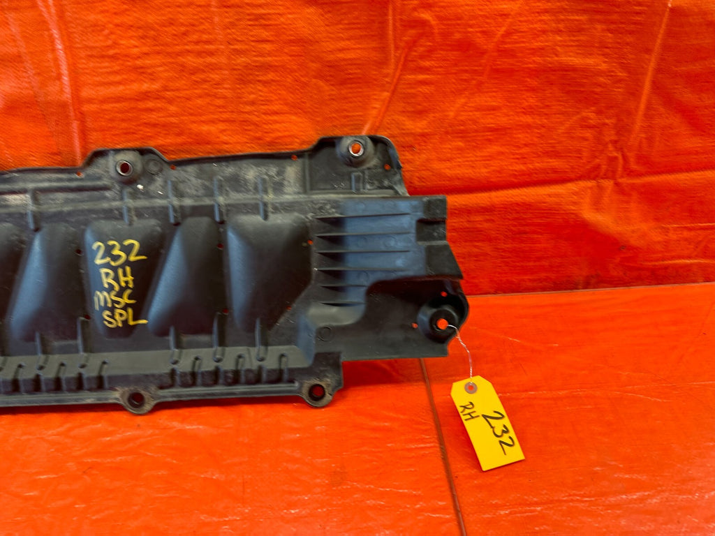 09 13 INFINITI G37 CONVERTIBLE PASSENGER RIGHT UNDER BODY SPLASH SHIELD OEM 2322