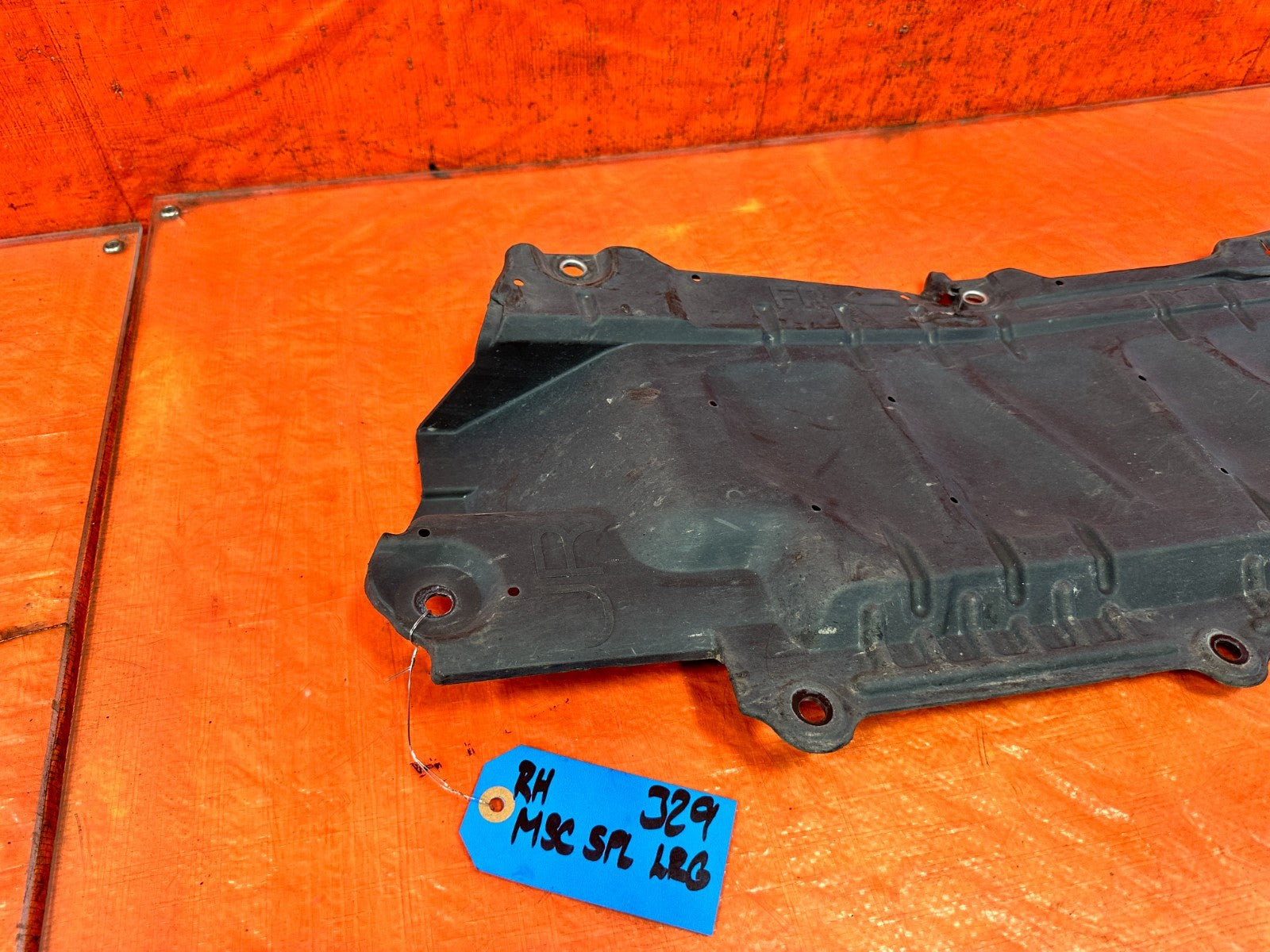 09 15 INFINITI G37 Q60 CONVERTIBLE REAR TRUNK FLOOR TRIM PANEL 74814 JJ50A #3291