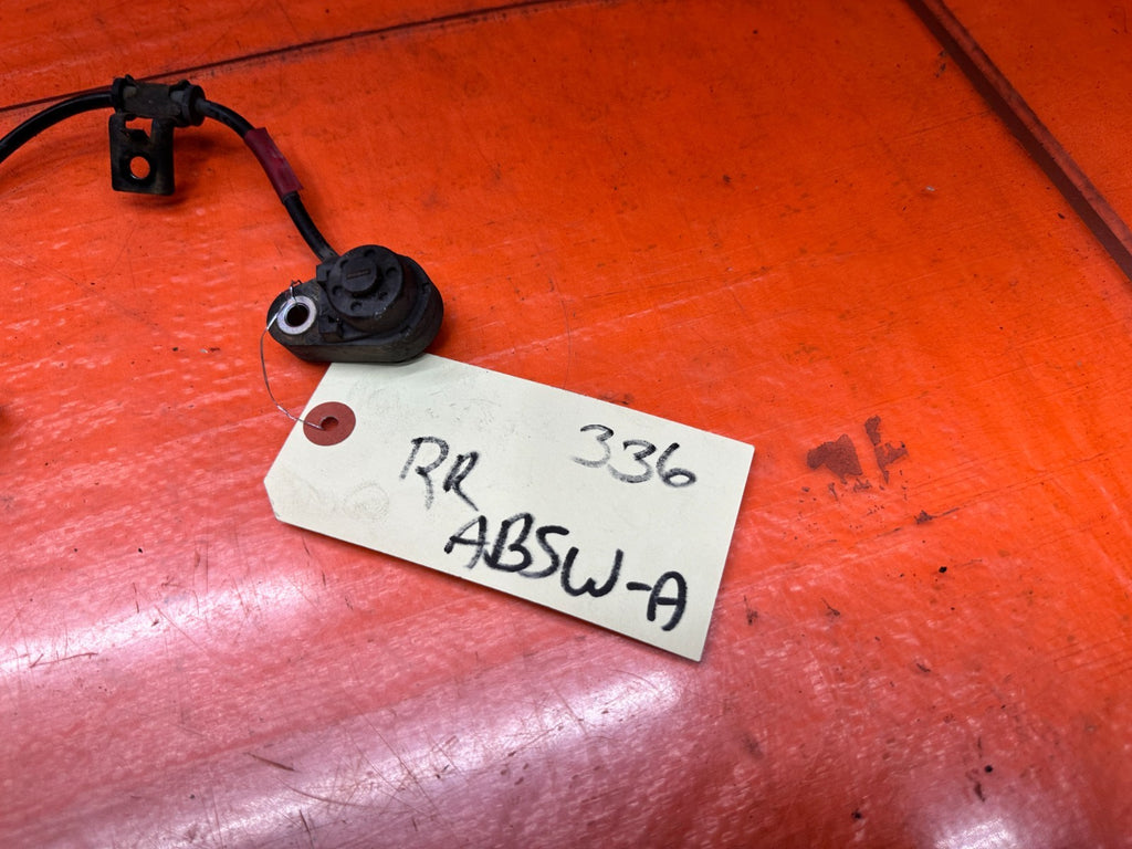 97 01 HONDA PRELUDE 2.2L PASSENGER RIGHT REAR ABS WHEEL SPEED SENSOR WIRE #3364