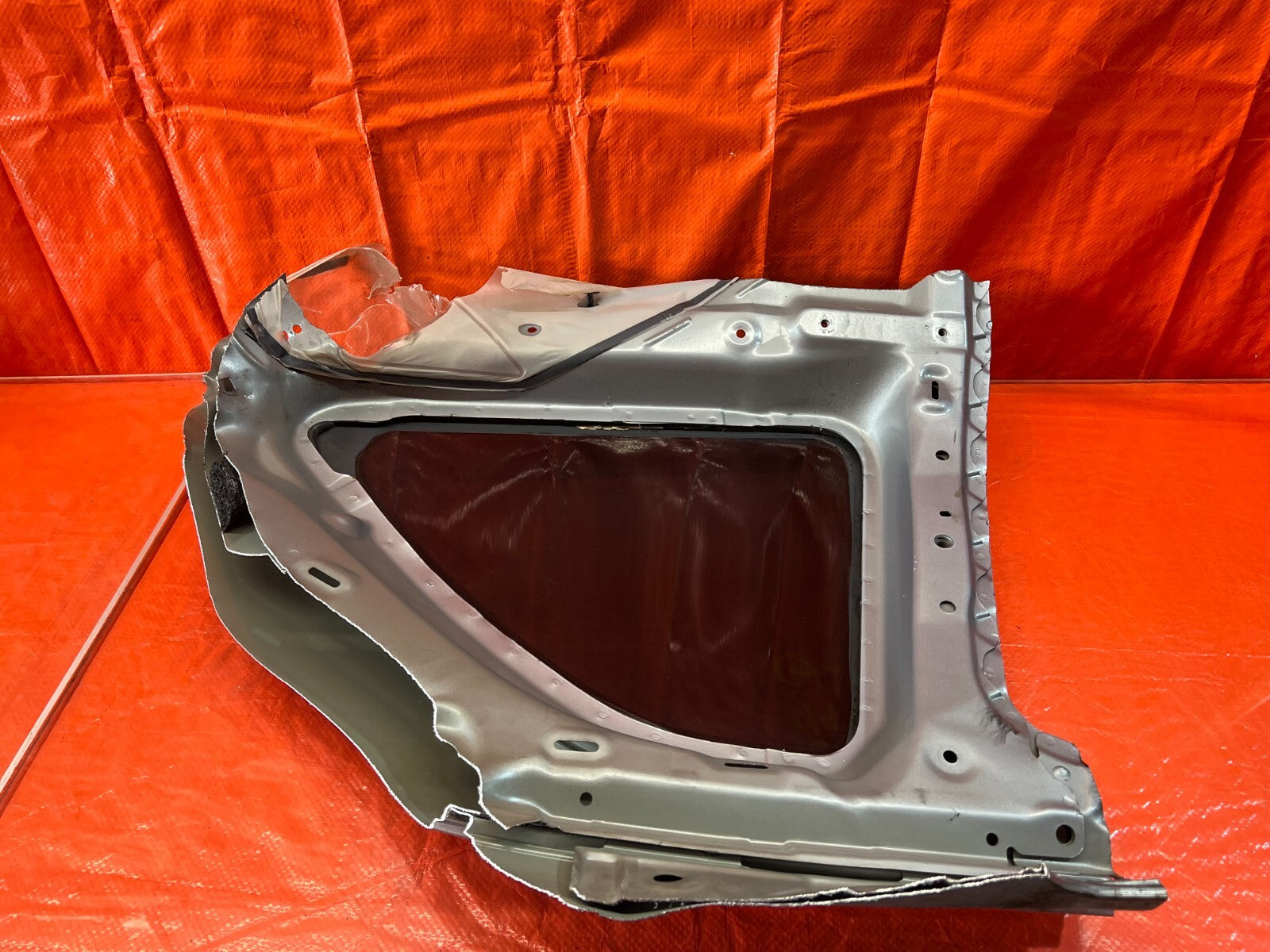 97 01 HONDA PRELUDE PASSENGER RIGHT REAR 1/4 QUARTER GLASS WINDOW OEM #1369