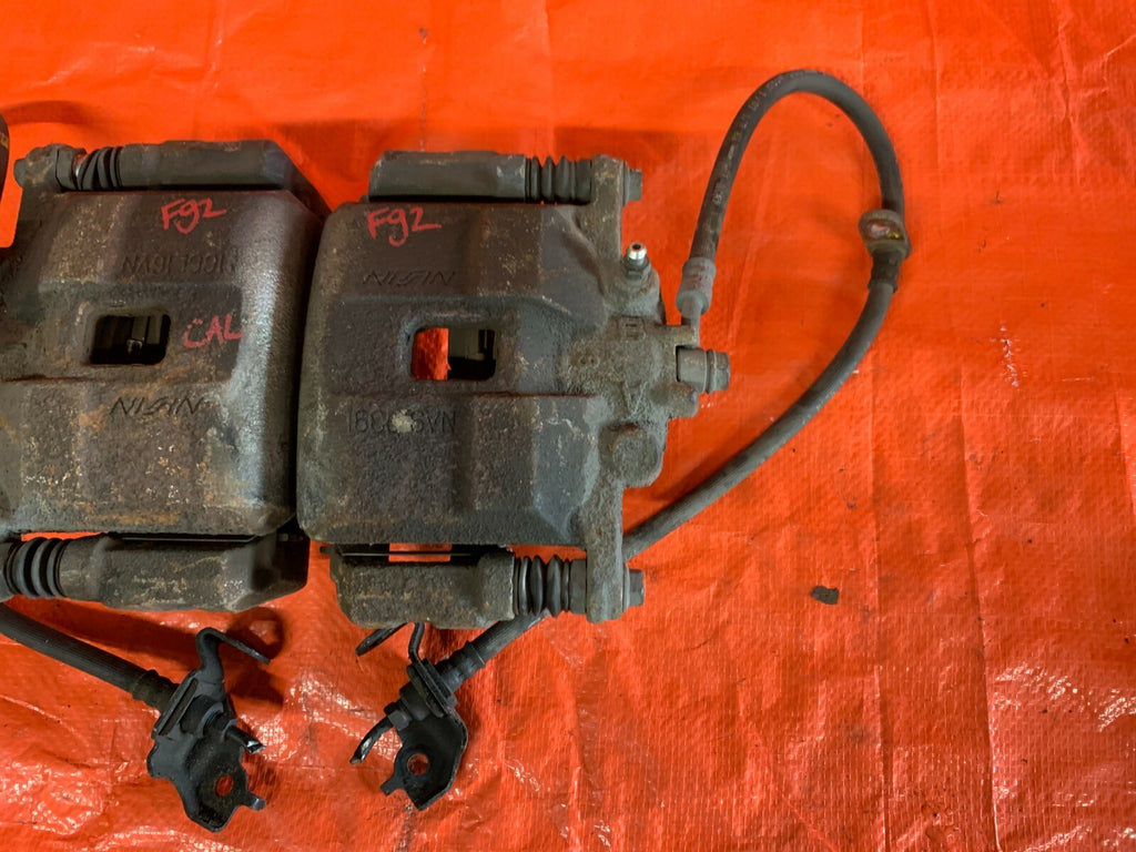 06 11 HONDA CIVIC SI   FRONT BRAKE CALIPER CALIPERS    LEFT AND RIGHT   OEM OE .2