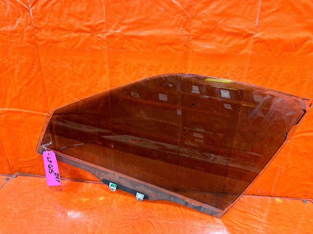 96 00 HONDA CIVIC 4D SEDAN   DRIVER LEFT FRONT   WINDOW GLASS   OEM FACTORY 2970