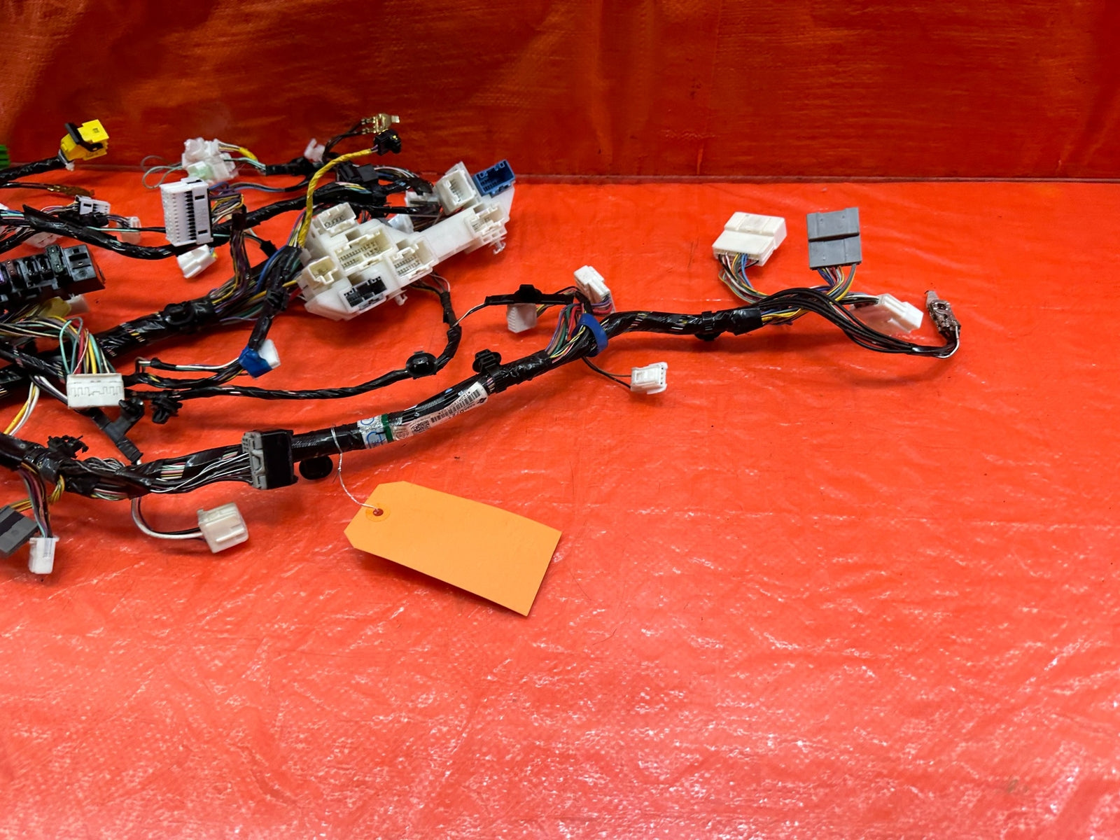 2013 LANCER EVOLUTION X EVO 10 MR DASHBOARD DASH PANEL CLUSTER WIRE HARNESS #2066