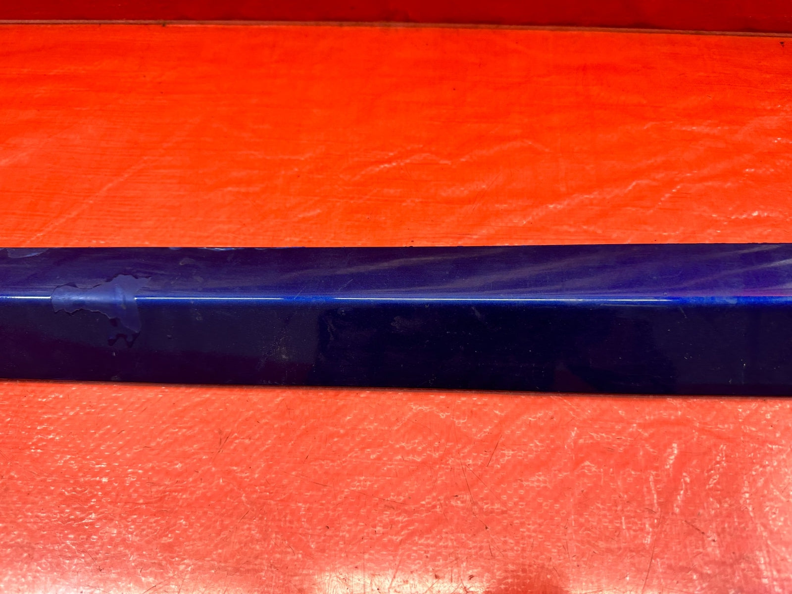 06 11 HONDA CIVIC 4D SEDAN DOOR MOLDING IMPACT STRIP LEFT REAR BLUE OEM #2034