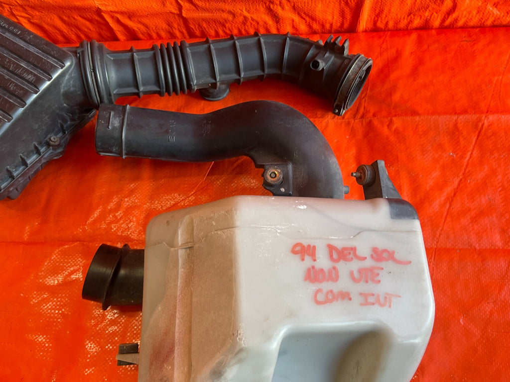 93 95 HONDA DEL SOL   D15B7 1.5L   COMPLETE FACTORY INTAKE ARM BOX RESONATOR OEM4