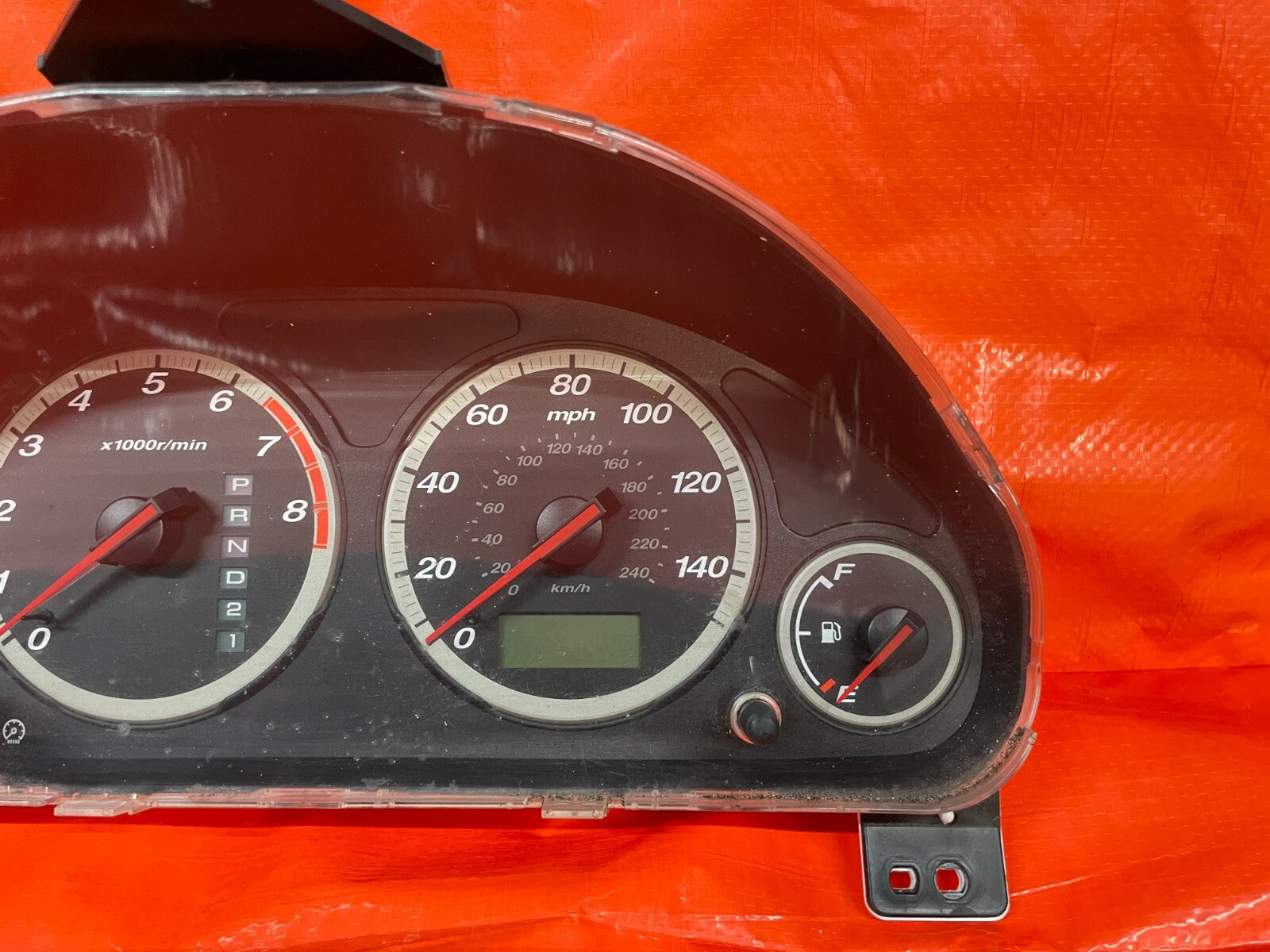 02 04 HONDA CR V   INSTRUMENT GAUGE CLUSTER SPEEDOMETER   78100 S9A A723   OEM1