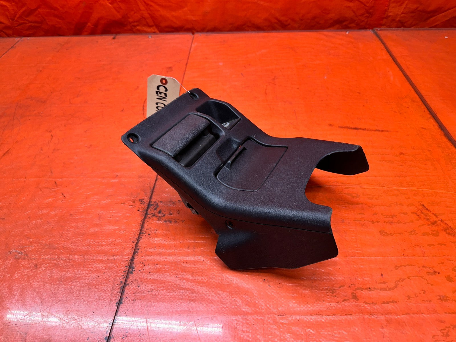 92 95 HONDA CIVIC 2D COUPE FRONT CENTER CONSOLE ARMREST ASSEMBLY BLACK OEM #3334
