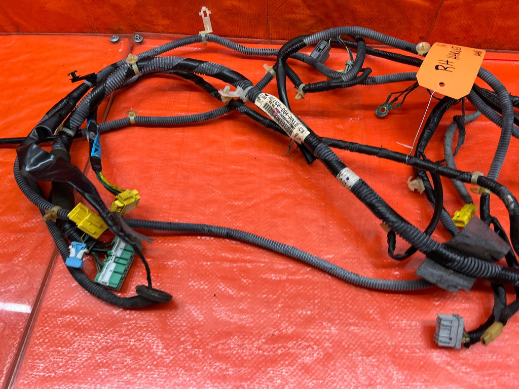 98 02 HONDA ACCORD EX   INTERIOR RIGHT SIDE   CABIN WIRING WIRE HARNESS OEM #1678