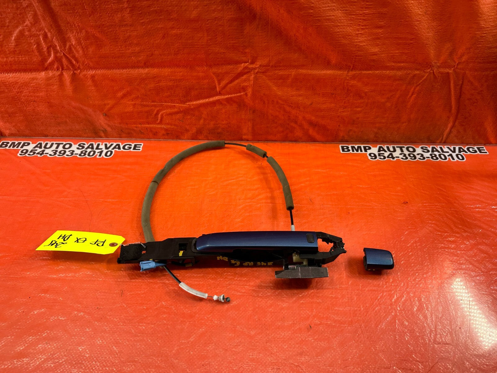 08 13 INFINITI G37 COUPE 2D   RIGHT FRONT EXTERIOR DOOR HANDLE   OEM #2457