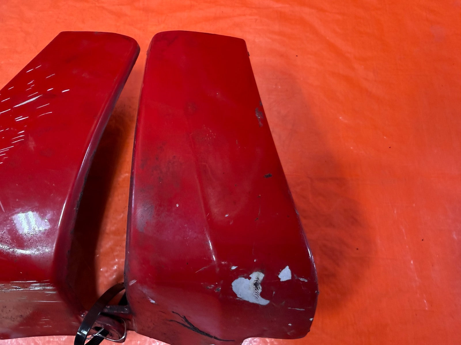 08 15 INFINITI G37 & Q60    2D COUPE   FRONT MUD FLAPS   LEFT RIGHT   OEM 3287