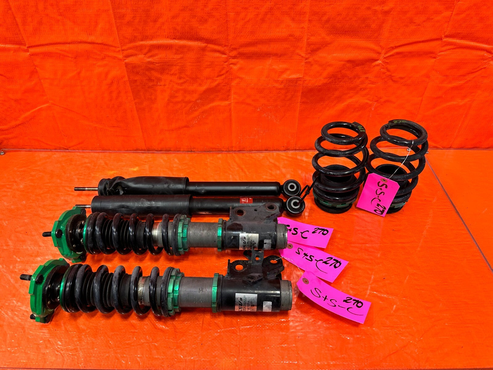 06 11 CIVIC 4D SEDAN   REV 9 HYPER STREET II COILOVERS   #2700