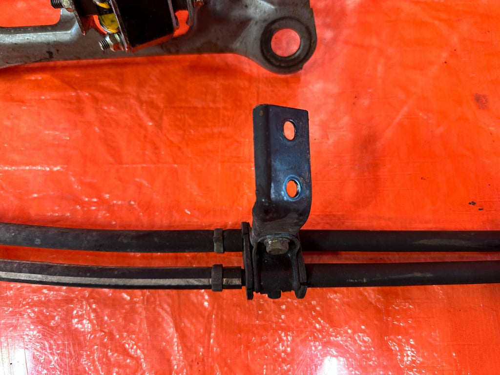 92 96 HONDA PRELUDE   MANUAL STICK SHIFT SHIFTER CABLE SET CABLES WIRES OEM #27321