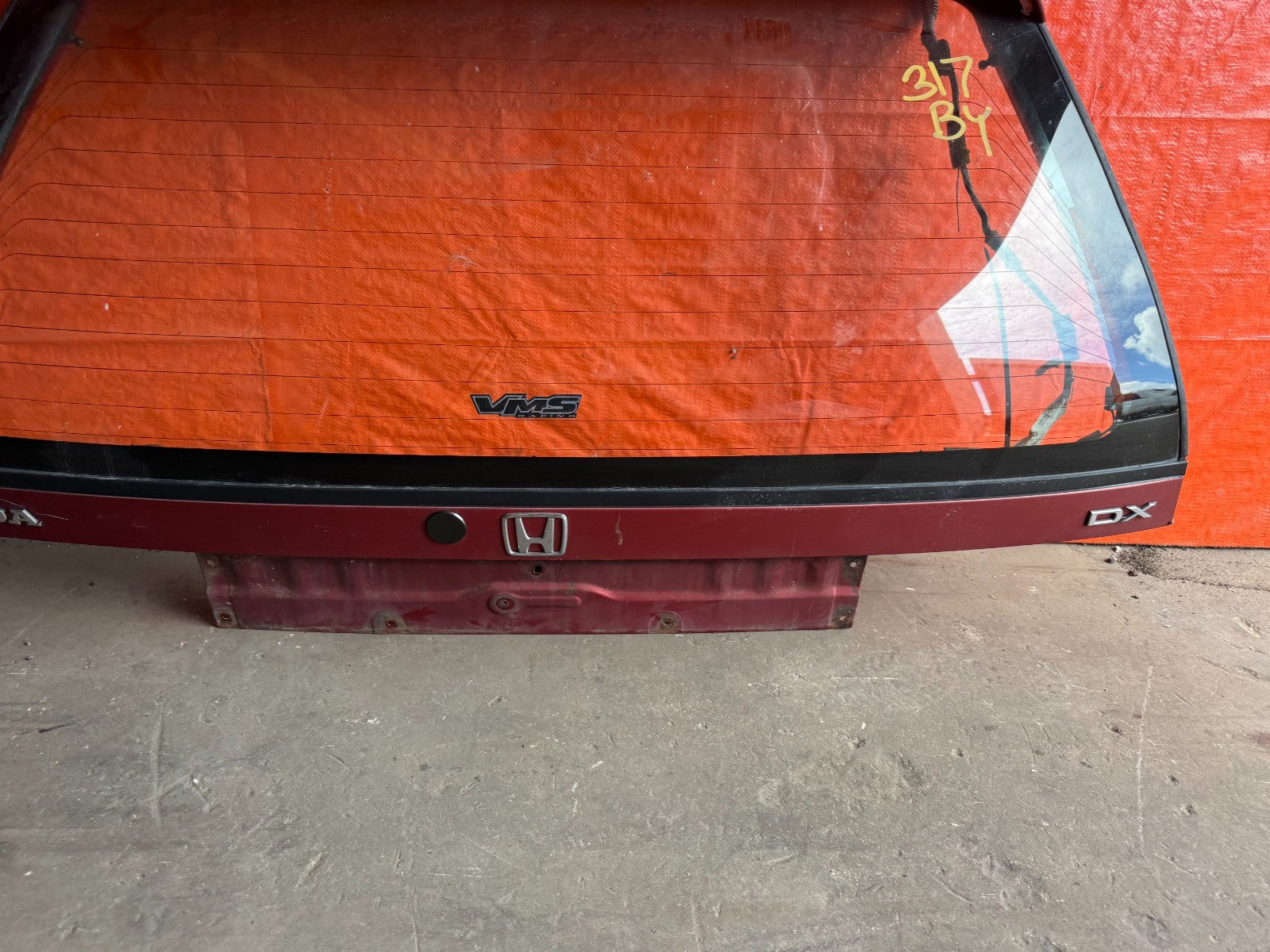 90 91 HONDA CIVIC HATCHBACK   TRUNK REAR DECK LID TAIL GATE HATCH LATCH OEM 3173