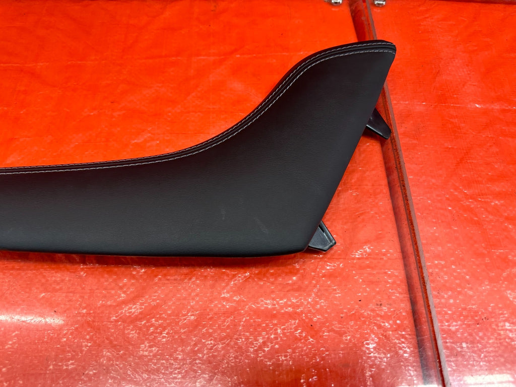 14 17 INFINITI Q50   SHIFTER CONSOLE TRIM RIGHT LOWER COVER KNEE PAD   OEM #1855