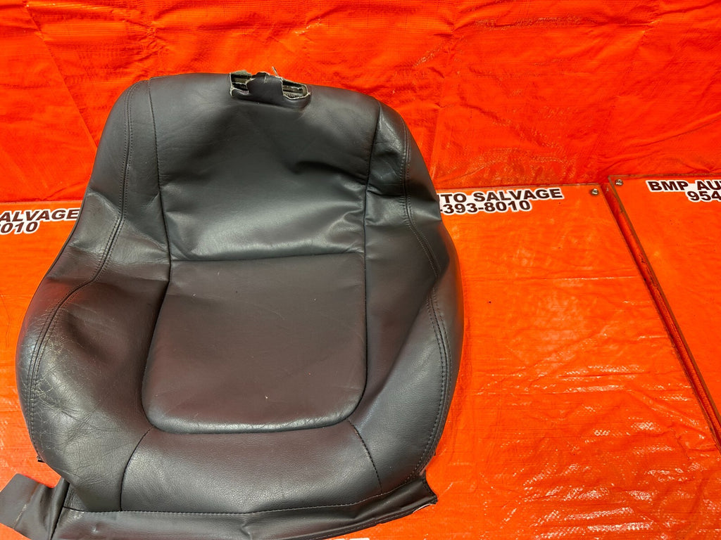 98 01 ACURA INTEGRA 2D GRAY PASSENGER RIGHT FRONT UPPER SEAT LEATHER SKIN OEM9