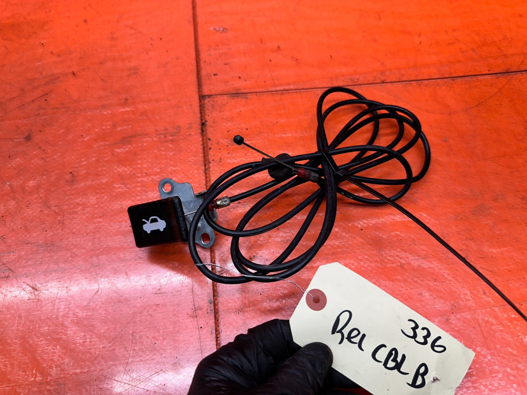 97 01 HONDA PRELUDE 2.2L FRONT HOOD LATCH PULL RELEASE WIRE CABLE OEM #3368