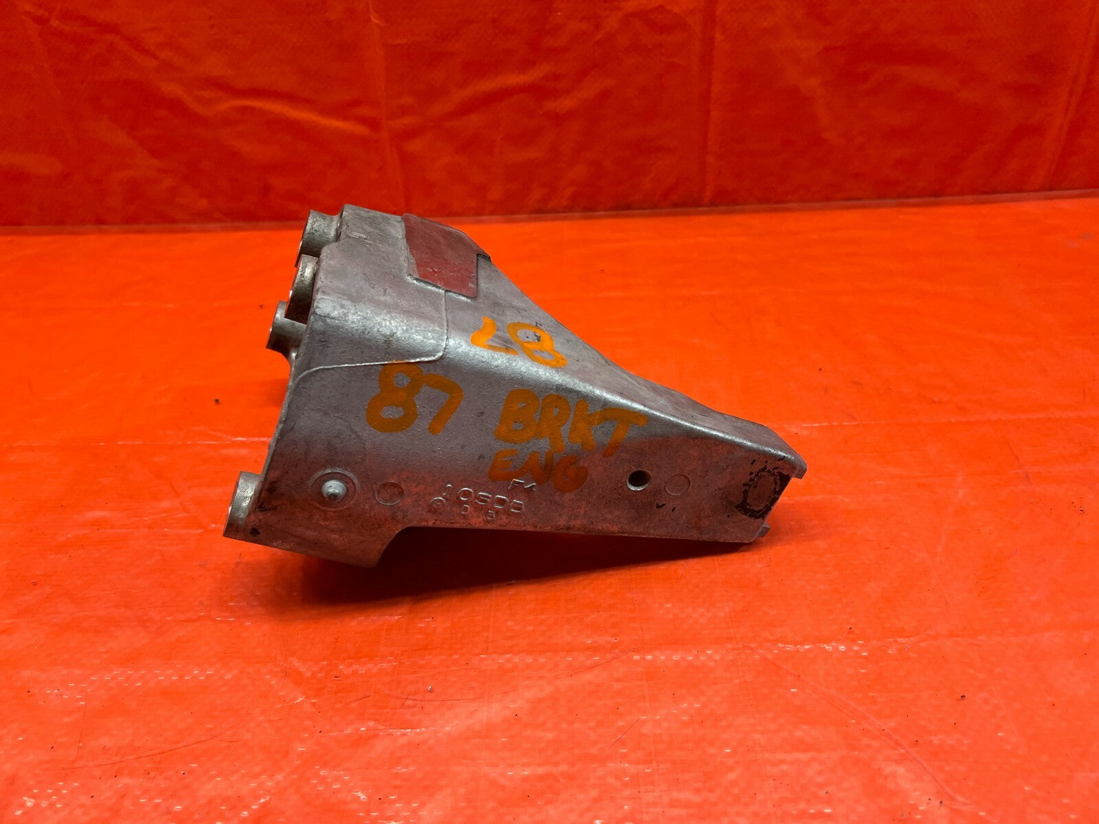 07 08 ACURA TL   ALUMINUM ENGINE MOTOR MOUNT BRACKET   REAR   OEM FACTORY #87 10