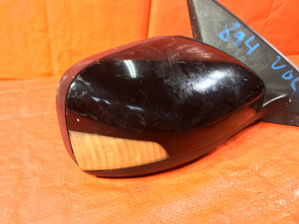 OEM 2004 04 VOLVO S40 PASSENGER RIGHT SIDE VIEW MIRROR BLACK E11 015850 3