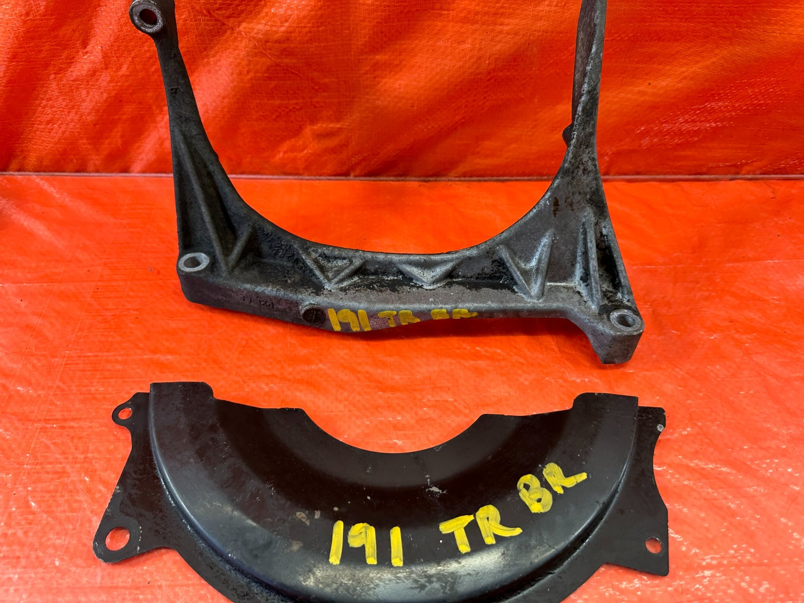 96 00 HONDA CIVIC   AUTOMATIC ENGINE STIFFENER TRANSMISSION ALUMINUM BRACKET 1915
