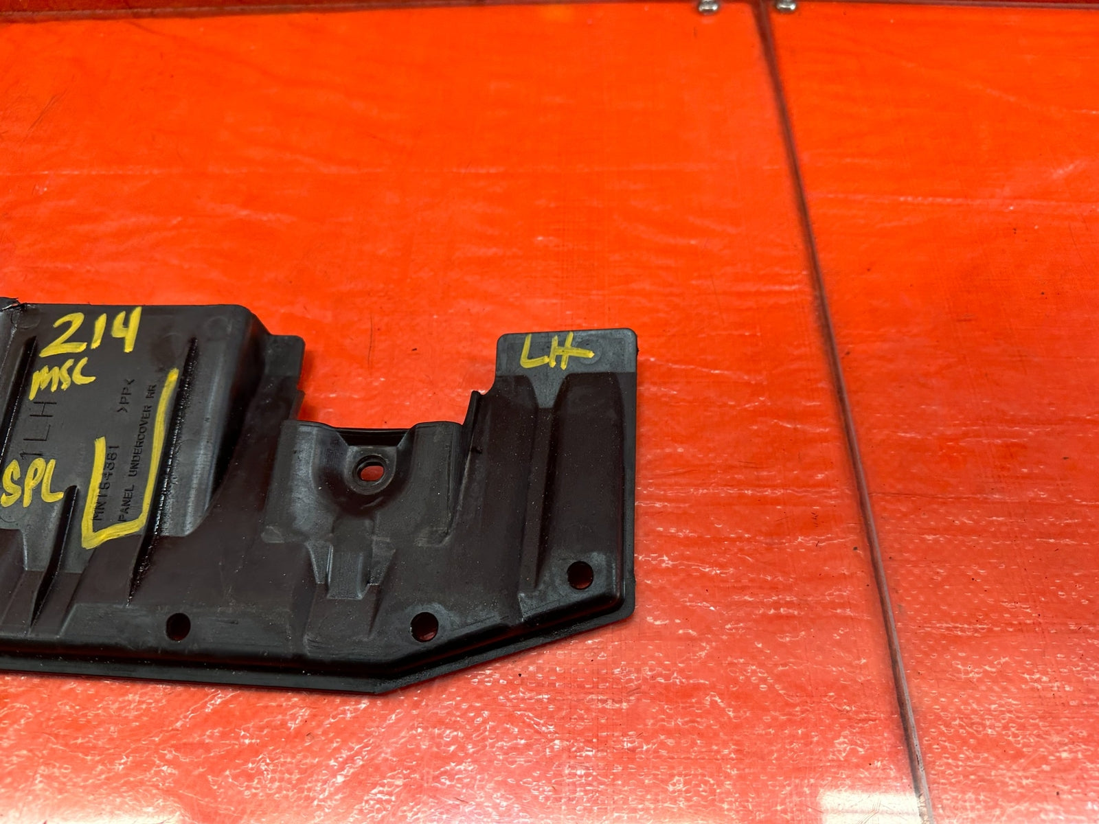 08 15 LANCER EVOLUTION X EVO 10 UNDER COVER SPLASH TRIM PANEL MN154381 OEM #2144