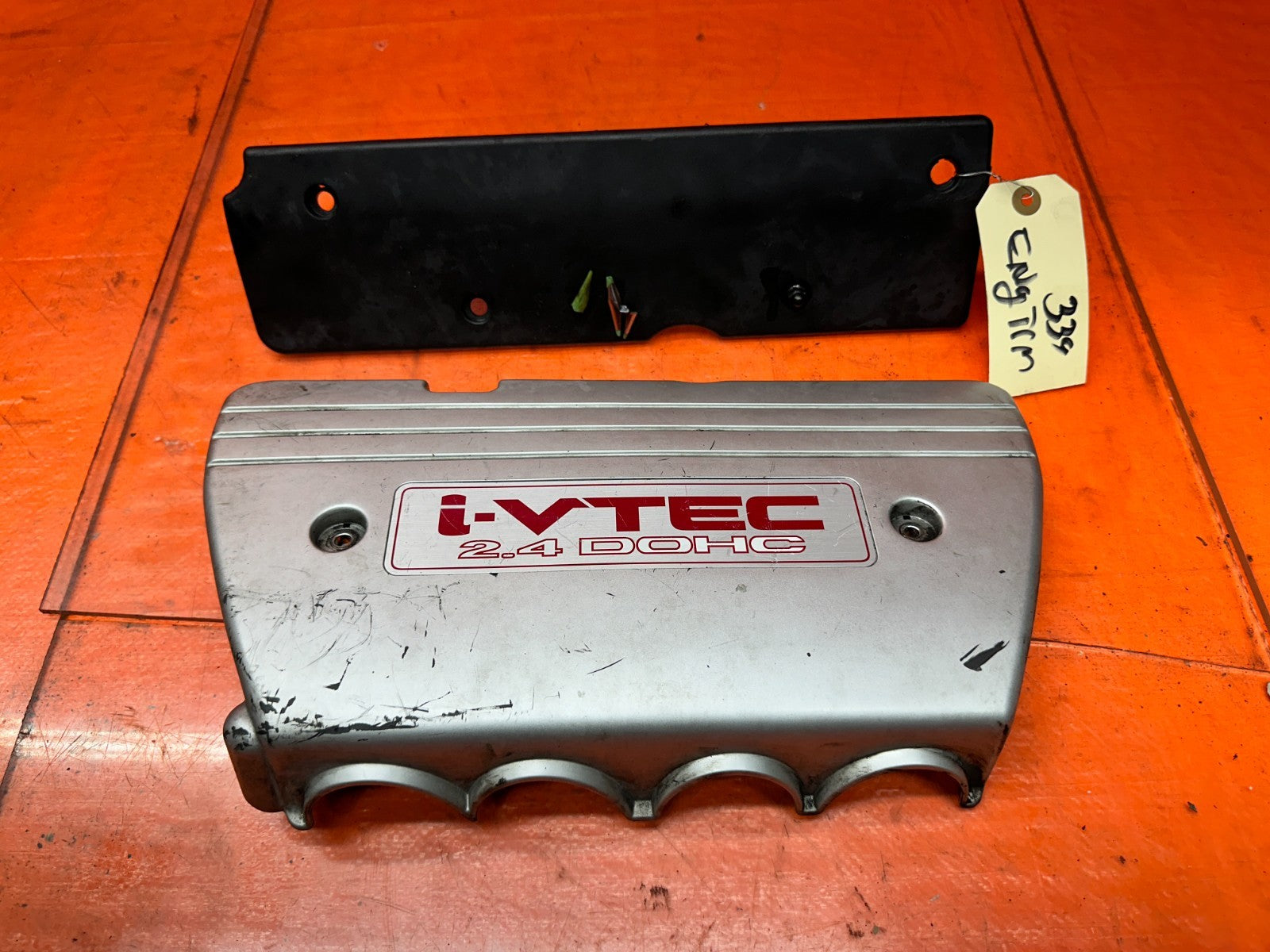 04-05 ACURA TSX 2.4L K24A2 INTAKE MANIFOLD COIL PACK COVER TRIM OEM #3394