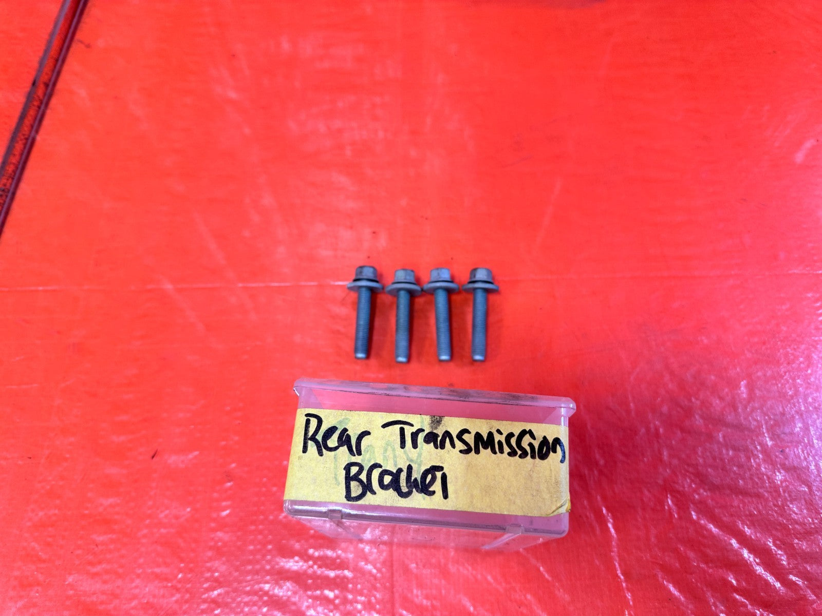10 16 HYUNDAI GENESIS COUPE 3.8L   REAR TRANSMISSION BRACKET BOLTS OEM #3020