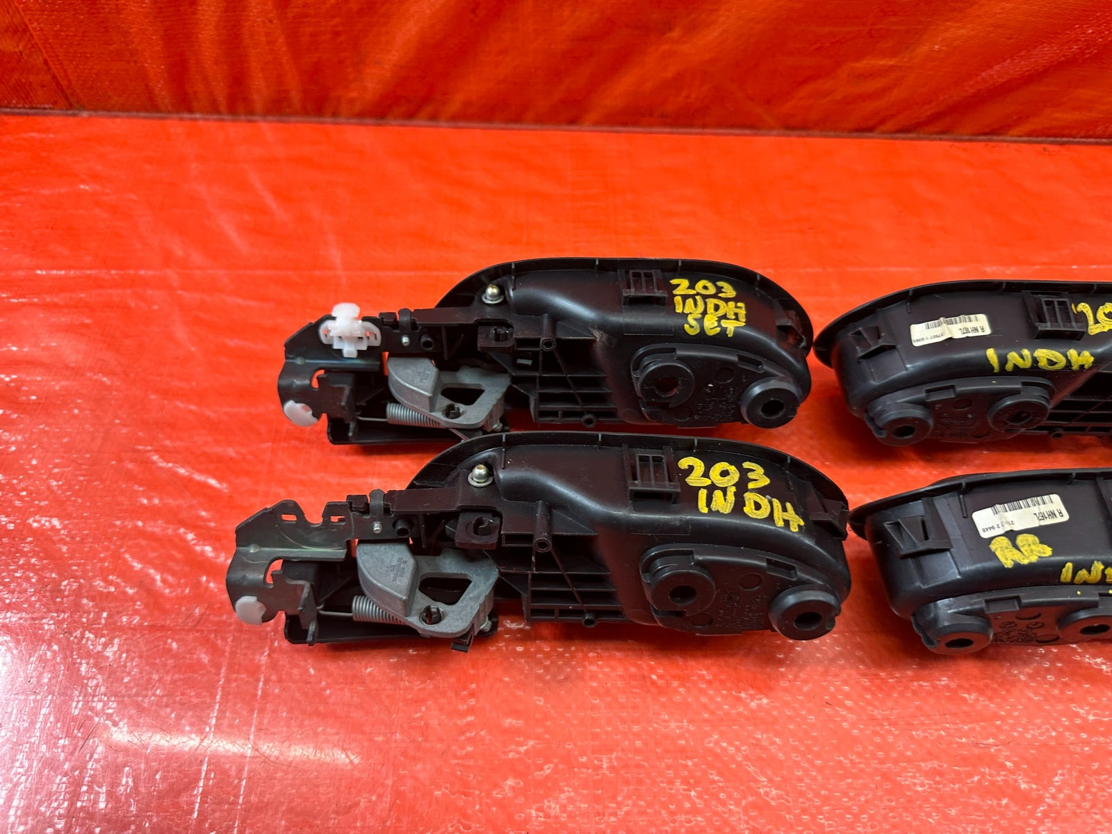 06 11 CIVIC 4D SEDAN   BLACK SI MODEL   INTERIOR DOOR GRAB PULL HANDLES OEM #20311