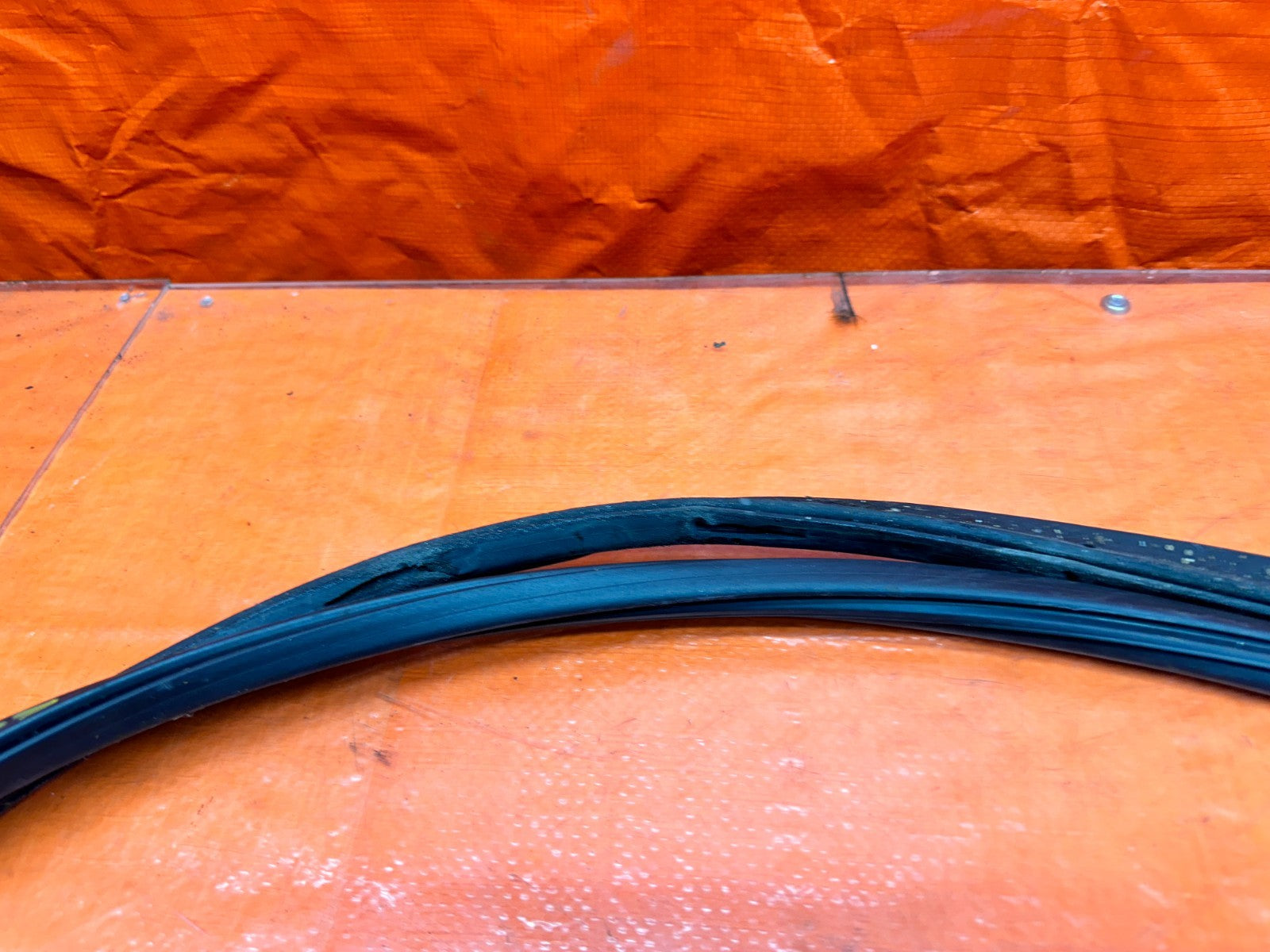 92 95 HONDA CIVIC 2D   PASSENGER RIGHT DOOR WEATHERSTRIP RUBBER SEAL   OEM #3337