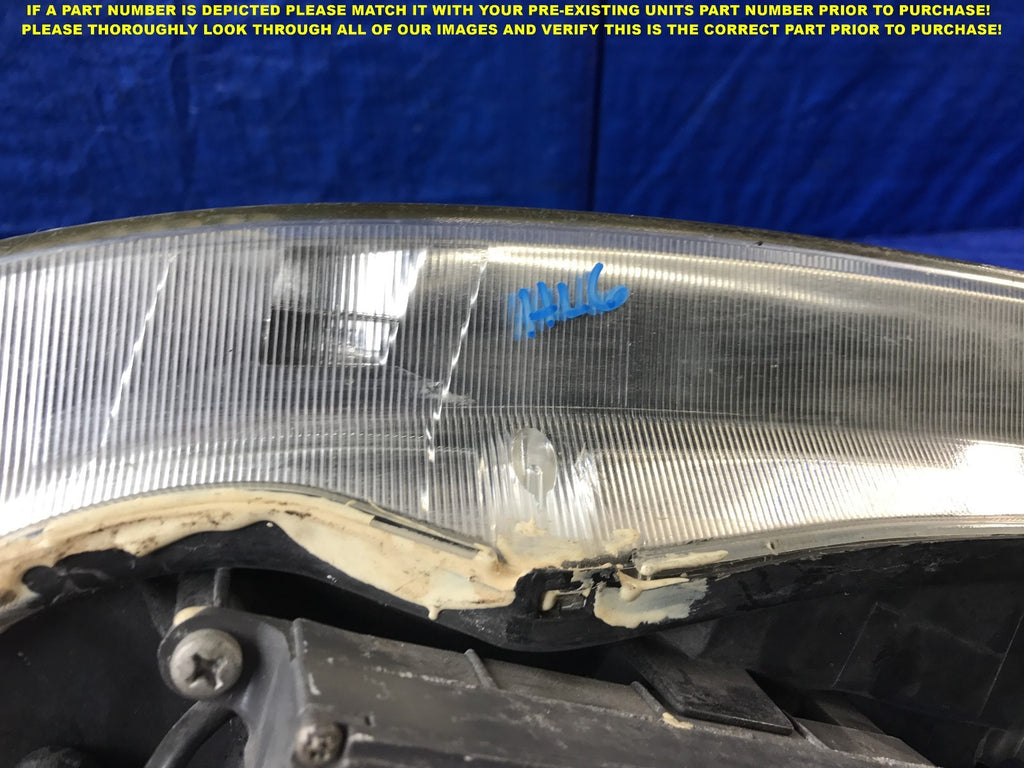 OEM 1999 2000 2001 99 00 01 ACURA TL PASSENGER RIGHT HEADLIGHT R RH  9