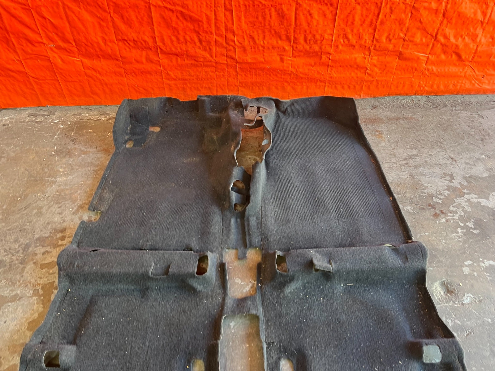 02 05 HONDA CIVIC SI EP3 HATCHBACK INTERIOR FLOOR CARPET RUG MAT   BLACK OEM 1766