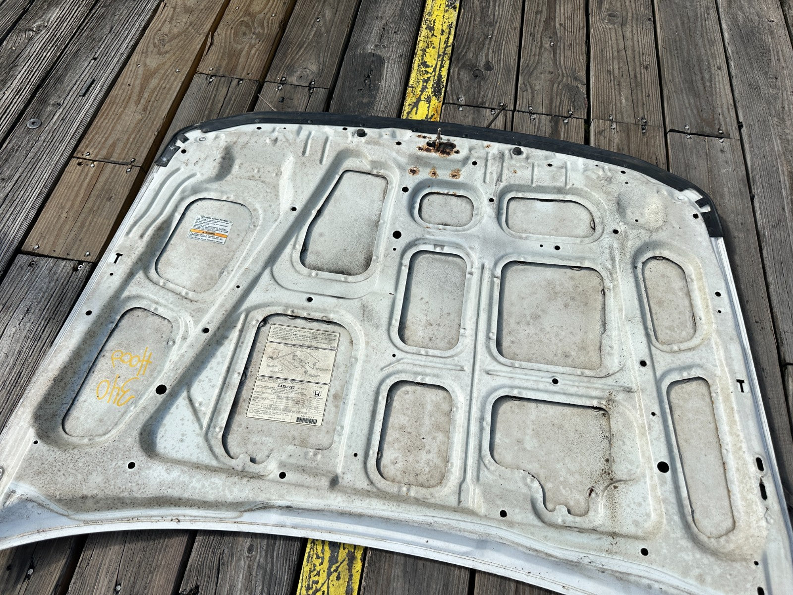 94-01 ACURA INTEGRA 4D SEDAN FRONT ENGINE HOOD PANEL BONNETT OEM #34021