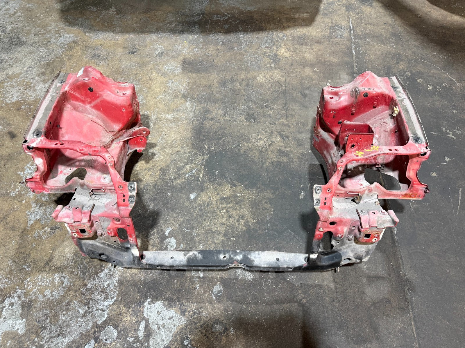 90 91 HONDA CIVIC HATCHBACK   RADIATOR SUPPORT CUT FRONT BULKHEAD    OEM 3250