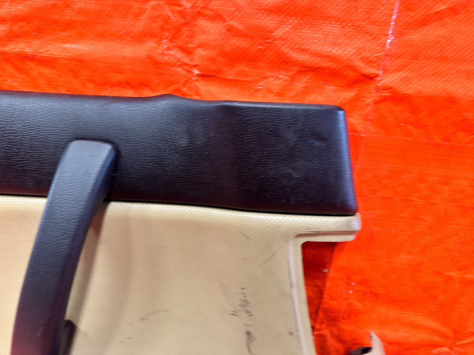 09 11 MAZDA RX8 RX 8   DRIVER LEFT REAR DOOR PANEL BLACK TAN OEM 3032