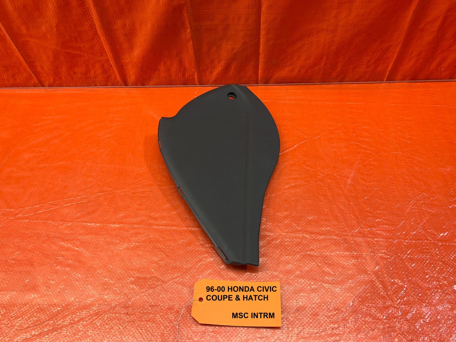 99 00 HONDA CIVIC   COUPE & HATCH   DASH BOARD TRIM PASSENGER RIGHT SIDE OEM 1910