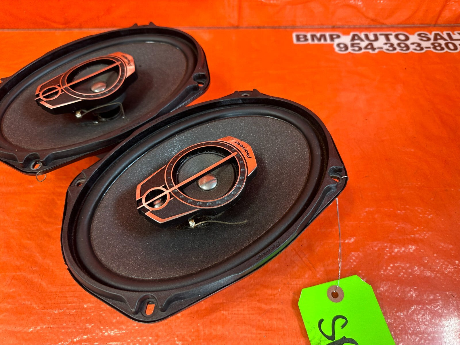 97 01 HONDA PRELUDE   PIONEER TS A6965R SPEAKERS   #2595
