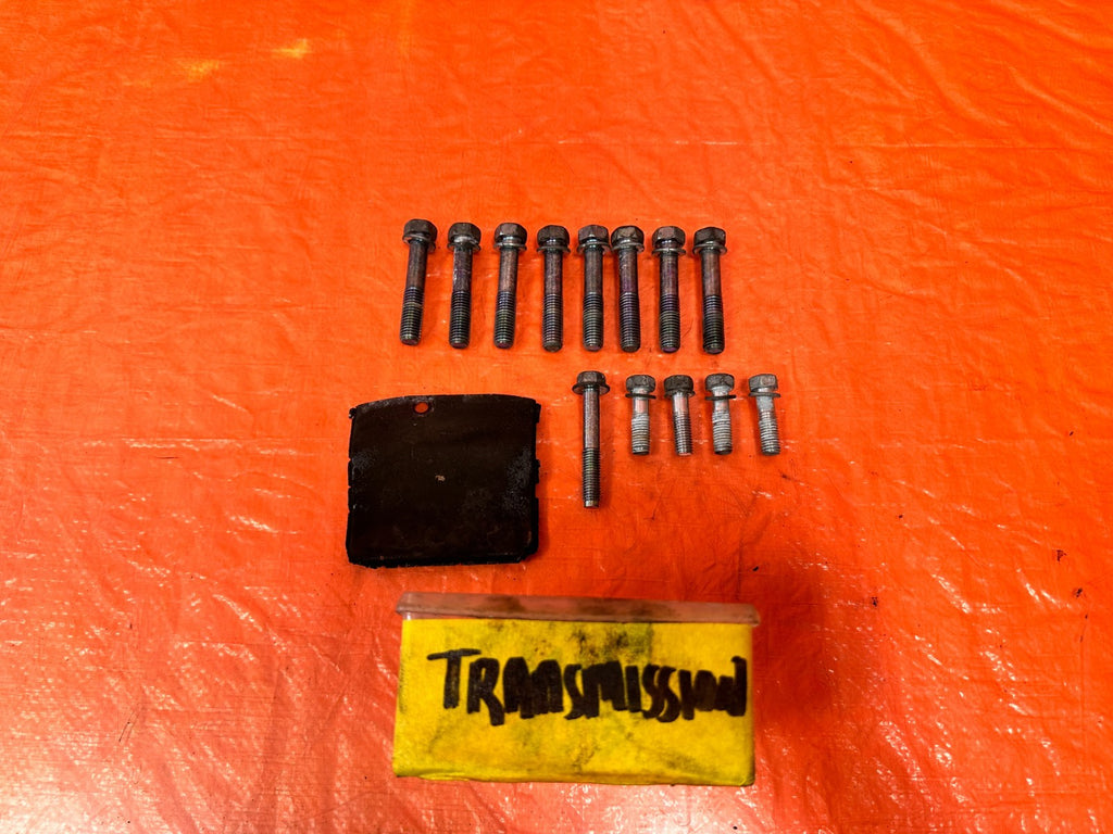 08 15 INFINITI G37 Q60 6 SPEED MANUAL TRANSMISSION BELL HOUSING BOLTS OEM #3280
